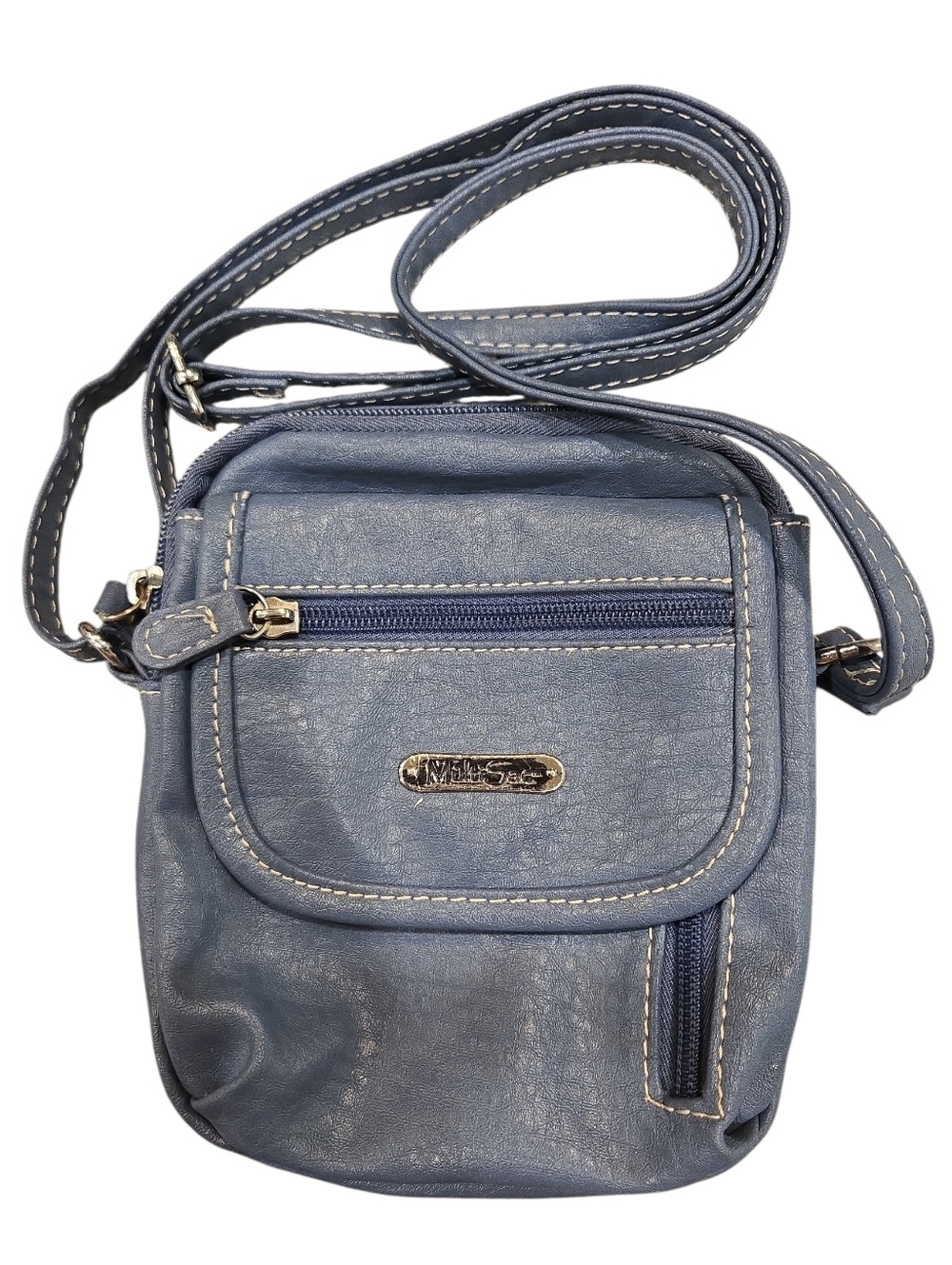 MULTI-SAC MINI EVEREST CROSSBODY BACK IN DENIM.